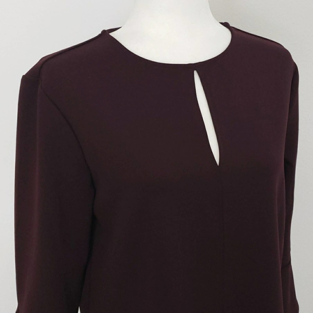 H&M Top with Key Hole & Pleated Sleeve Cuffs, Women's Size: Small, $29